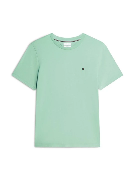 Zdjęcie produktu T-shirt basic Tommy Hilfiger jasnozielony