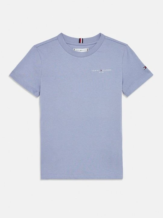 Zdjęcie produktu T-shirt basic Tommy Hilfiger liliowy