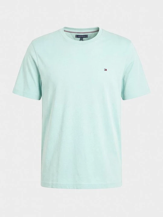 Zdjęcie produktu T-shirt basic Tommy Hilfiger miętowy