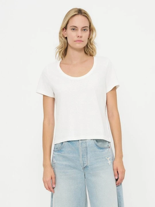 Zdjęcie produktu T-shirt basic Tommy Hilfiger mleczny