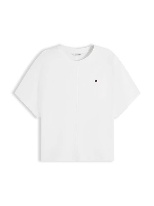 Zdjęcie produktu T-shirt basic Tommy Hilfiger mleczny