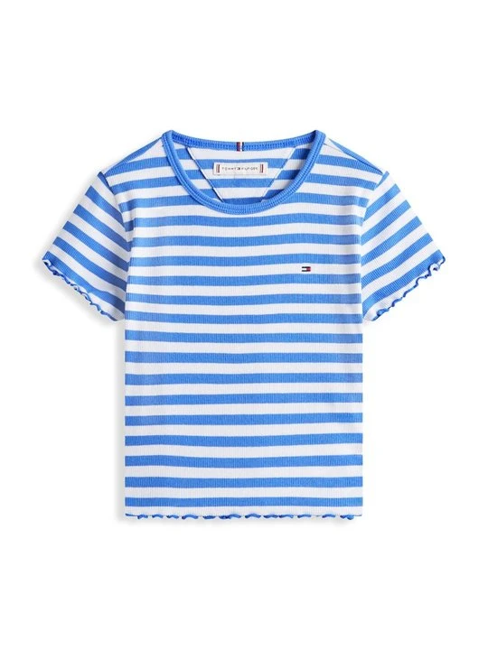 Zdjęcie produktu T-shirt basic Tommy Hilfiger niebieski
