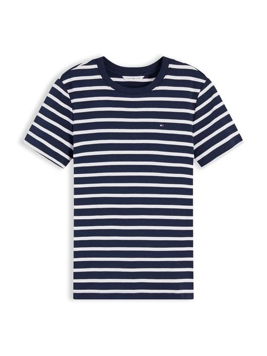 Zdjęcie produktu T-shirt basic Tommy Hilfiger niebieski