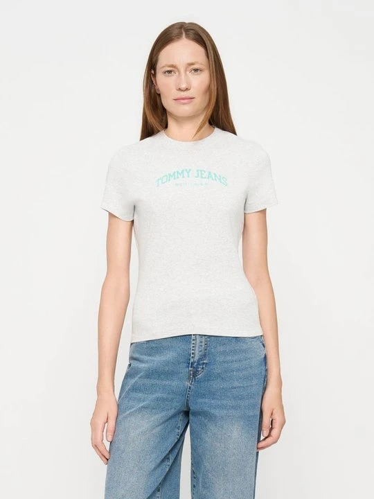 Zdjęcie produktu T-shirt basic Tommy Hilfiger szary