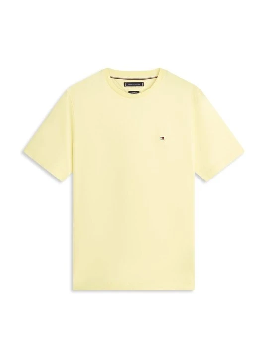 Zdjęcie produktu T-shirt basic Tommy Hilfiger żółty