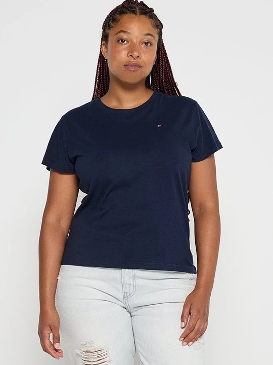 Zdjęcie produktu T-shirt basic Tommy Jeans granatowy