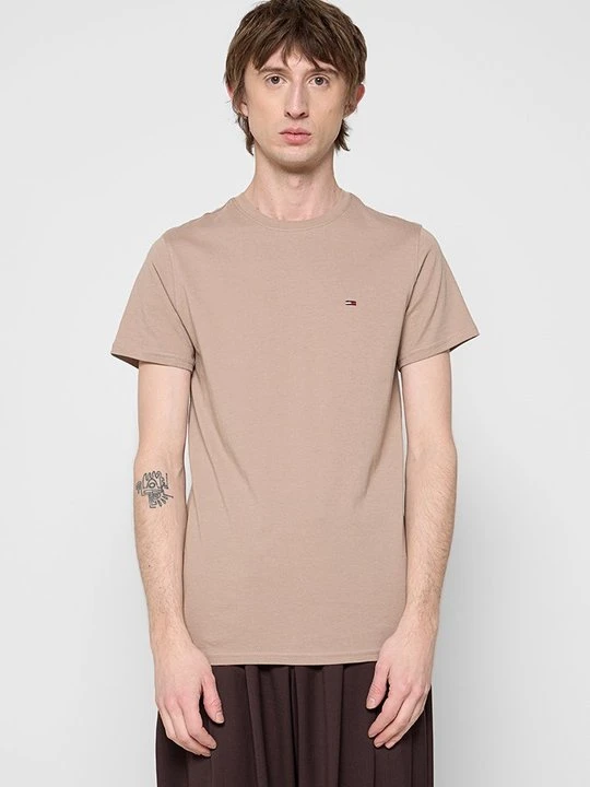 Zdjęcie produktu T-shirt basic Tommy Jeans beżowy