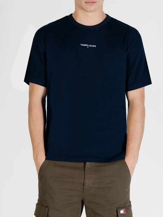 Zdjęcie produktu T-shirt basic Tommy Jeans granatowy