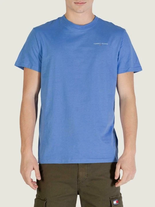 Zdjęcie produktu T-shirt basic Tommy Jeans niebieski