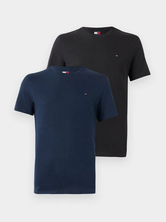 Zdjęcie produktu T-shirt basic Tommy Jeans niebieski