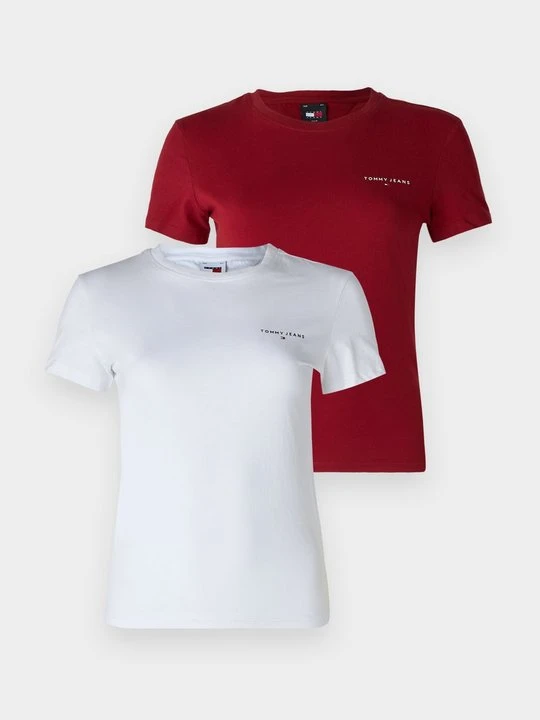 Zdjęcie produktu T-shirt basic Tommy Jeans czerwony