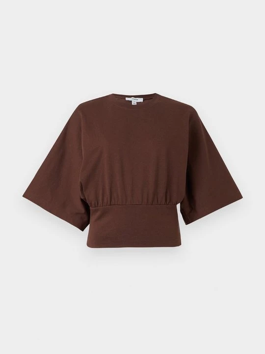 Zdjęcie produktu T-shirt basic Topshop brązowy