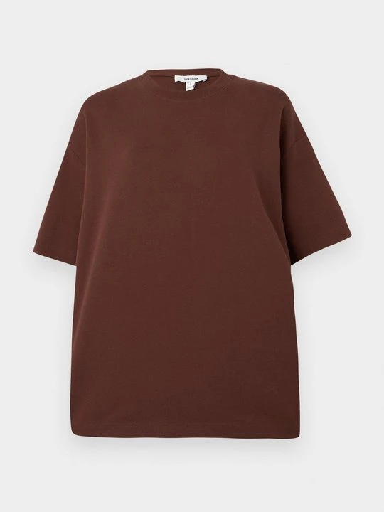 Zdjęcie produktu T-shirt basic Topshop brązowy