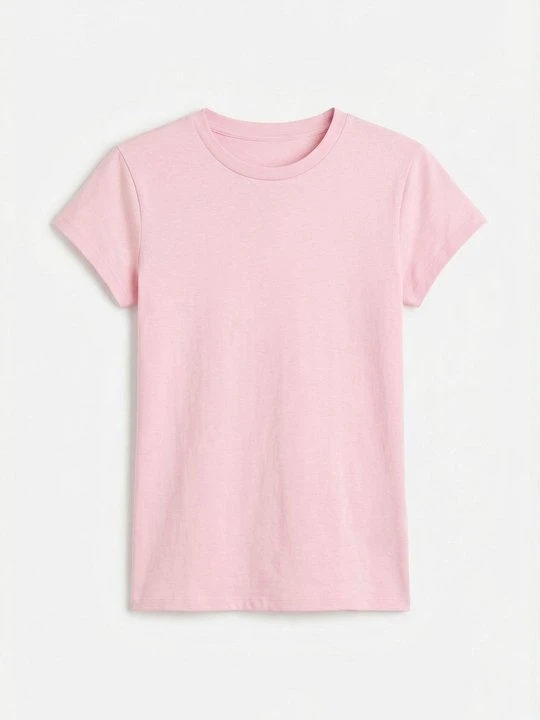 Zdjęcie produktu T-shirt basic Topshop różowy