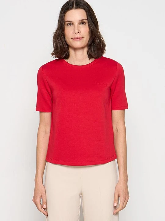 Zdjęcie produktu T-shirt basic TWINSET czerwony