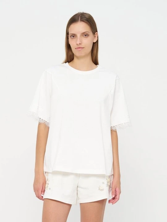 Zdjęcie produktu T-shirt basic TWINSET biały