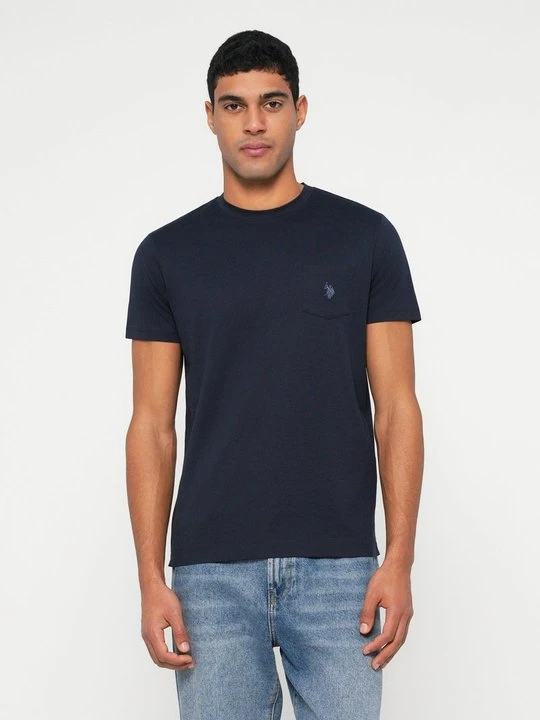 Zdjęcie produktu T-shirt basic U.S. POLO ASSN. ciemnoniebieski