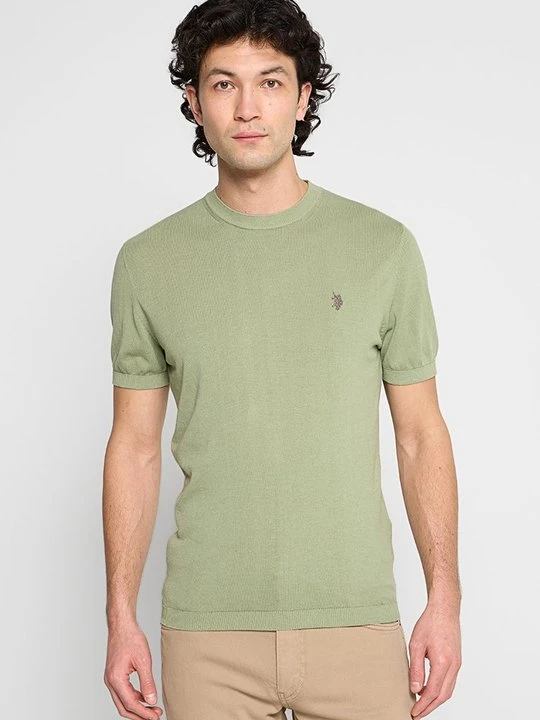 Zdjęcie produktu T-shirt basic U.S. POLO ASSN. jasnozielony