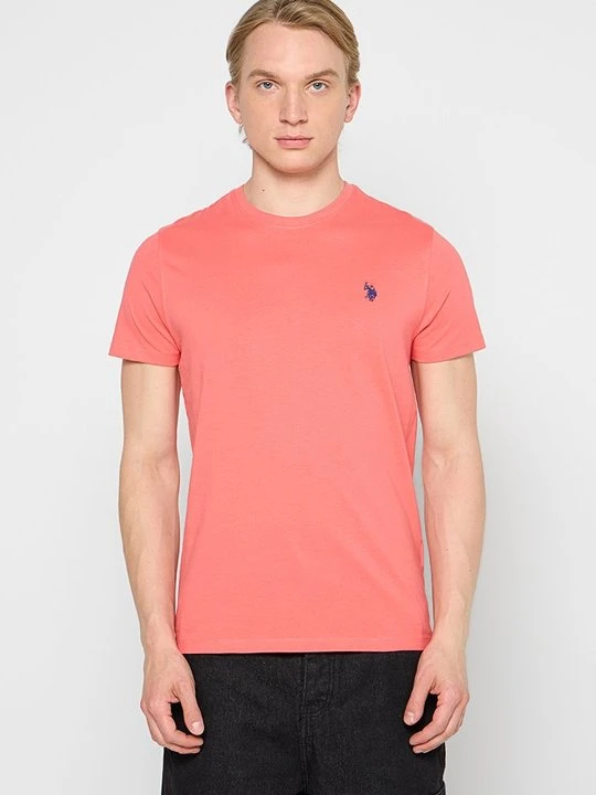 Zdjęcie produktu T-shirt basic U.S. POLO ASSN. koralowy