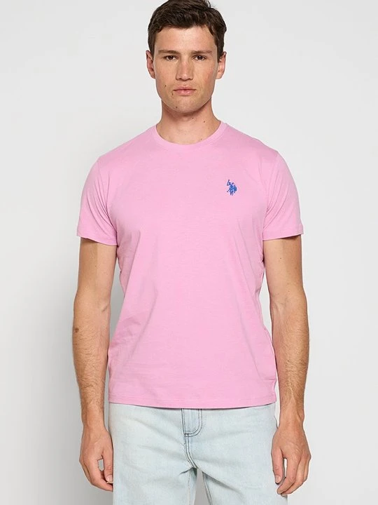 Zdjęcie produktu T-shirt basic U.S. POLO ASSN. różowy