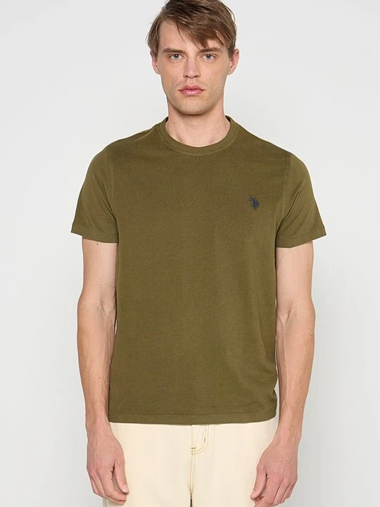 Zdjęcie produktu T-shirt basic U.S. POLO ASSN. khaki