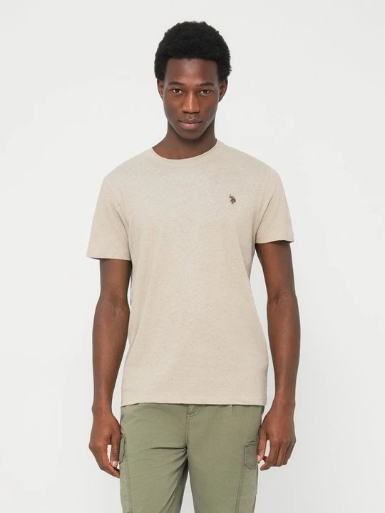 Zdjęcie produktu T-shirt basic U.S. POLO ASSN. beżowy