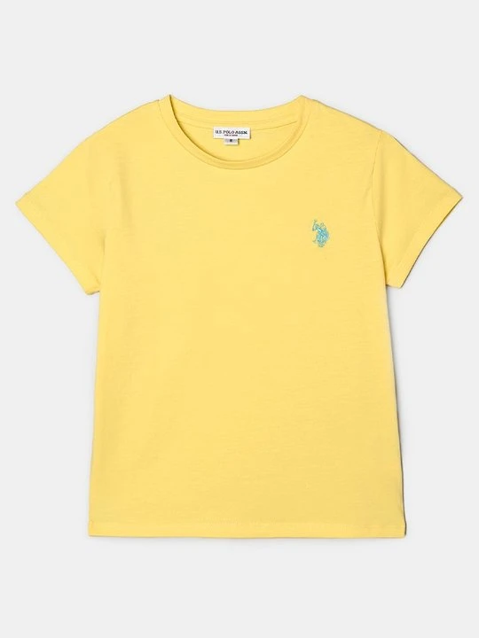 Zdjęcie produktu T-shirt basic U.S. POLO ASSN. żółty