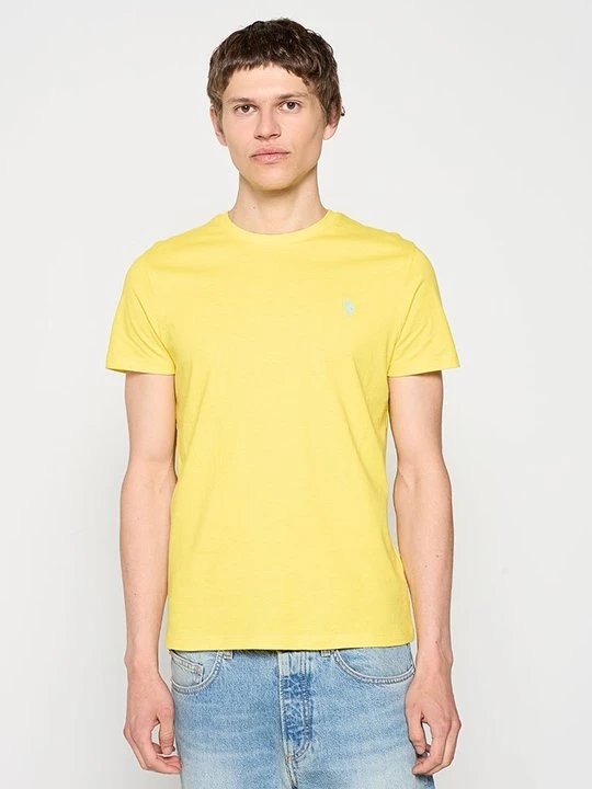 Zdjęcie produktu T-shirt basic U.S. POLO ASSN. żółty