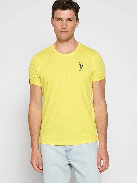 Zdjęcie produktu T-shirt basic U.S. POLO ASSN. żółty