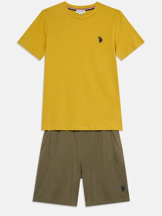 Zdjęcie produktu T-shirt basic U.S. POLO ASSN. pomarańczowy