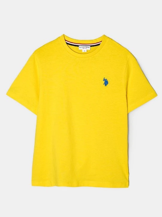 Zdjęcie produktu T-shirt basic U.S. POLO ASSN. żółty