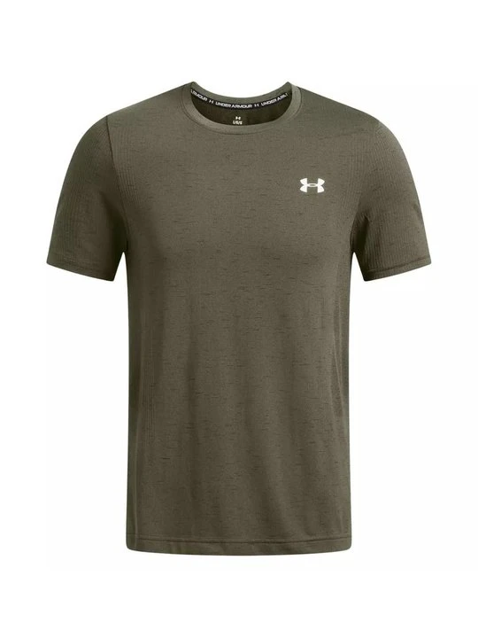 Zdjęcie produktu T-shirt basic Under Armour ciemnozielony
