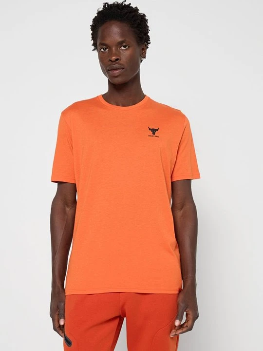 Zdjęcie produktu T-shirt basic Under Armour pomarańczowy