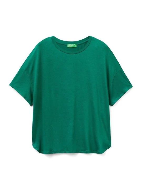 Zdjęcie produktu T-shirt basic United Colors Of Benetton zielony