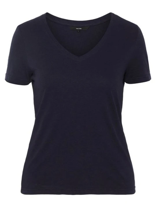 Zdjęcie produktu T-shirt basic Vero Moda granatowy