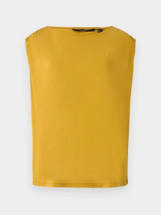 Zdjęcie produktu T-shirt basic Vero Moda złoty