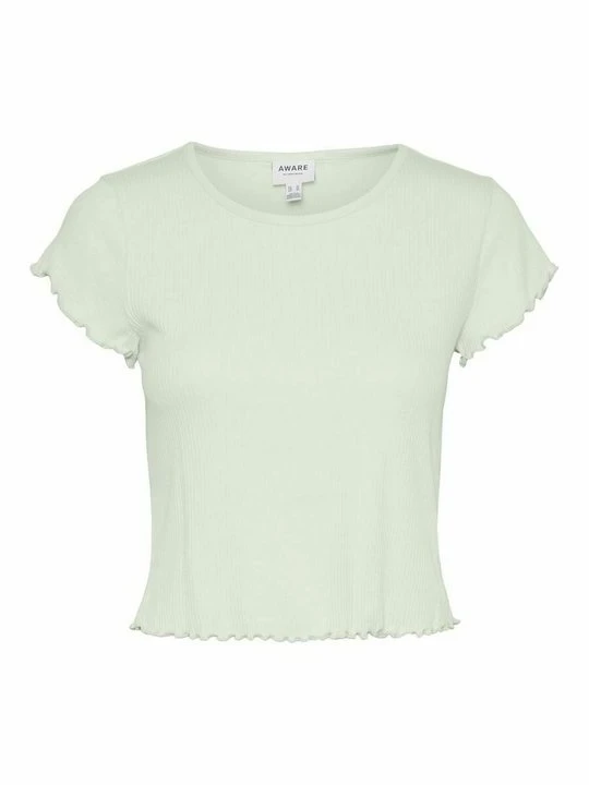 Zdjęcie produktu T-shirt basic Vero Moda jasnozielony