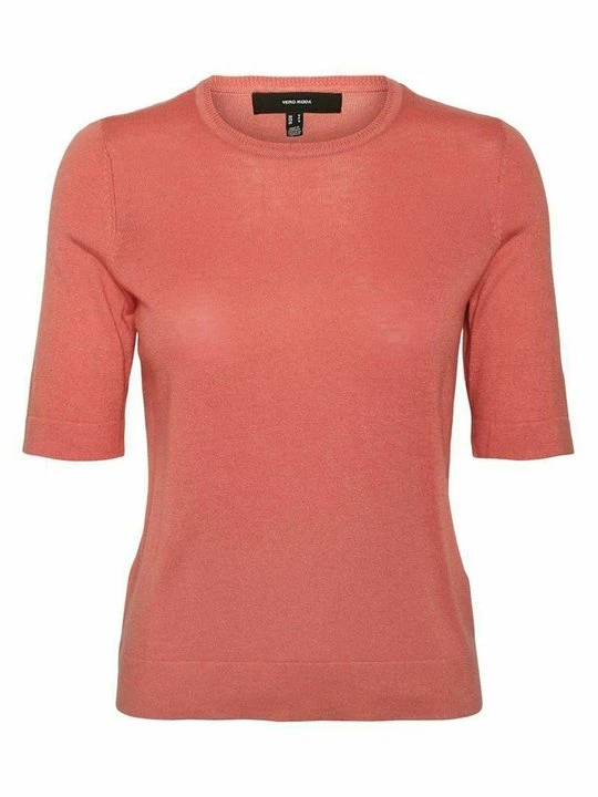 Zdjęcie produktu T-shirt basic Vero Moda jasnoróżowy