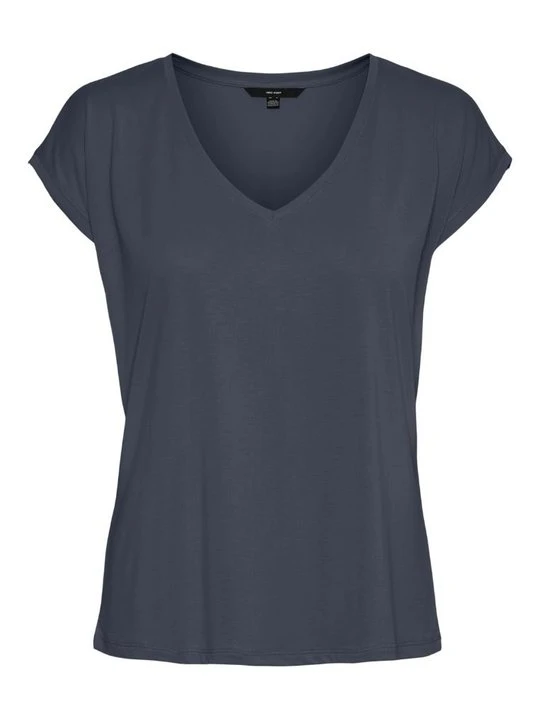 Zdjęcie produktu T-shirt basic Vero Moda granatowy