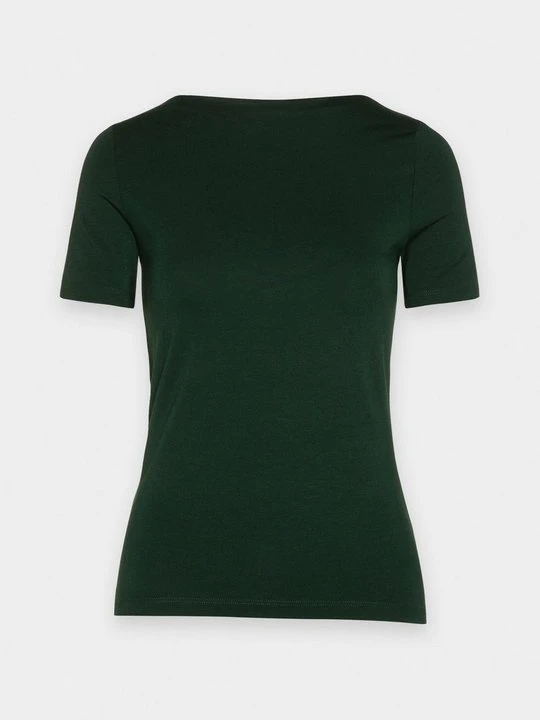 Zdjęcie produktu T-shirt basic Vero Moda ciemnozielony