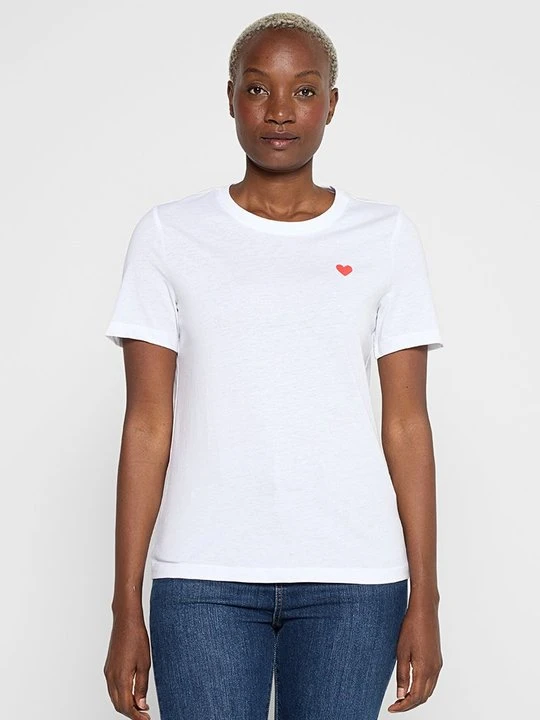 Zdjęcie produktu T-shirt basic Vero Moda mleczny