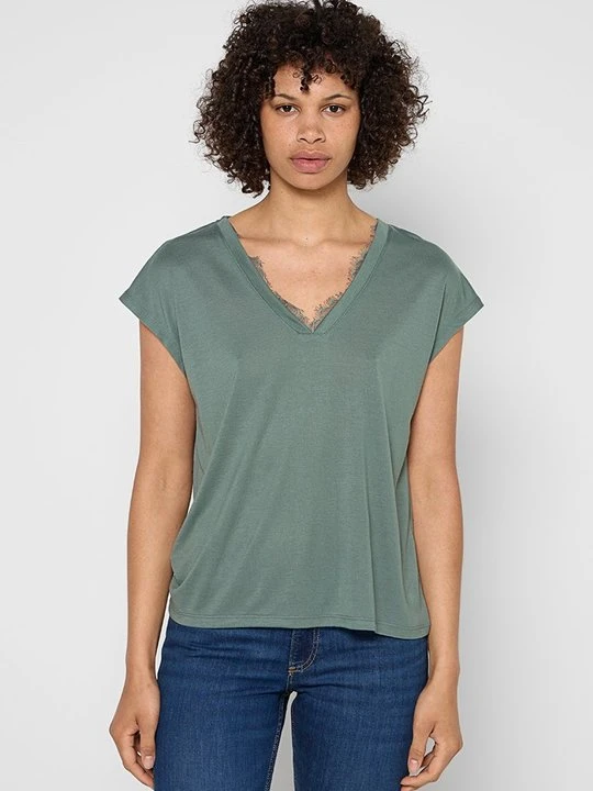 Zdjęcie produktu T-shirt basic Vero Moda zielony