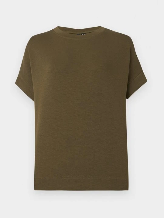 Zdjęcie produktu T-shirt basic Vero Moda ciemnozielony