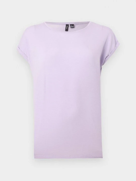 Zdjęcie produktu T-shirt basic Vero Moda liliowy
