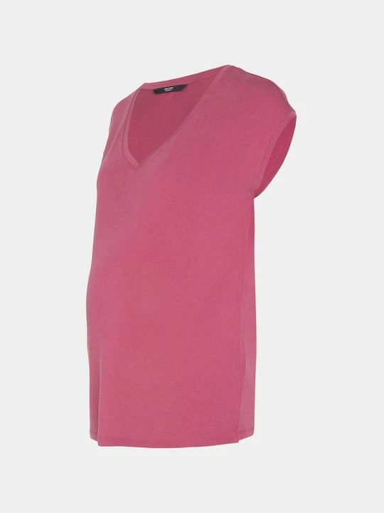 Zdjęcie produktu T-shirt basic Vero Moda jasnoróżowy