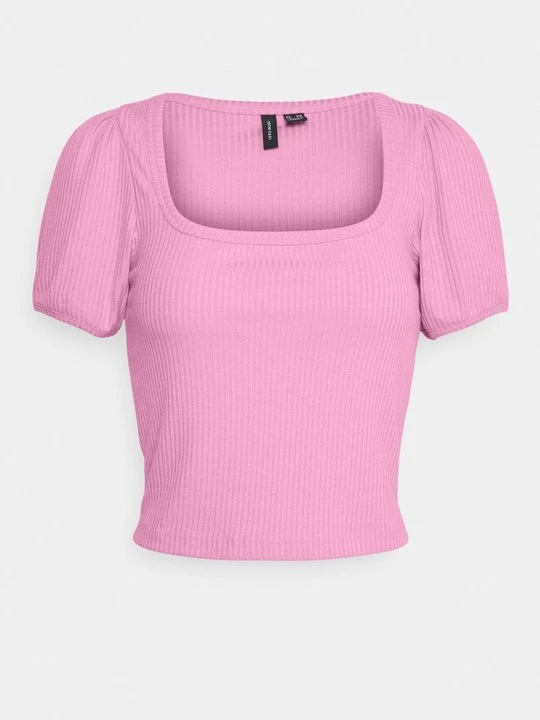Zdjęcie produktu T-shirt basic Vero Moda różowy
