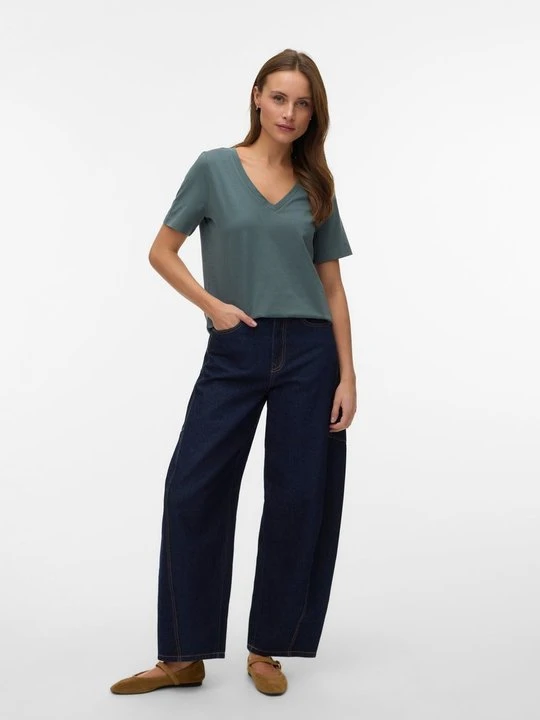 Zdjęcie produktu T-shirt basic Vero Moda zielony