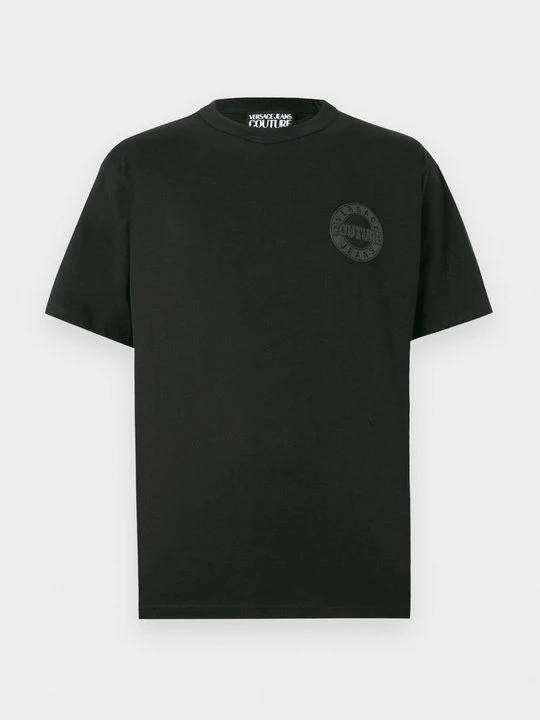 Zdjęcie produktu T-shirt basic Versace Jeans Couture czarny