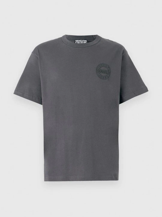 Zdjęcie produktu T-shirt basic Versace Jeans Couture szary