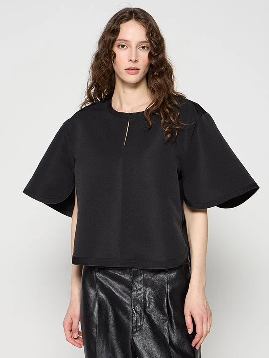 Zdjęcie produktu T-shirt basic Victoria Beckham czarny